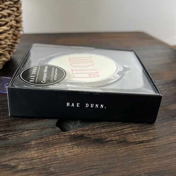 NIB Rae Dunn “GET CUTE.” Compact Mirror - Picture 6 of 10